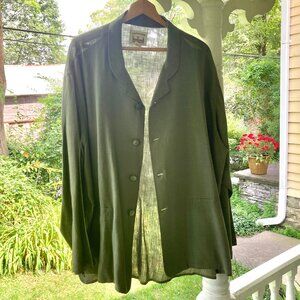 Haymaker FLAX Oversized 100% Linen Blazer, Vintage Men's